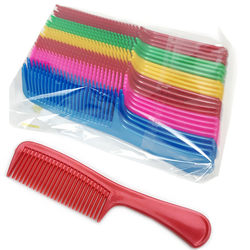 [1-24] Old-Fashioned Pearlescent Comb Household Plastic Wooden Comb Cooked Glue Men's and Women's Head Classic Hairdressing Comb with Continuous Comb