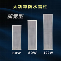 High fidelity room High power sound column 60W 80W 100W 120W waterproof sound column