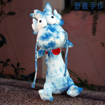 Yunnan Dali Lijiang White family Zdyeing doll Bullet Art Artisanal Dragon Pendulum Pieces Dragon Year Living Room Book Room Decoration