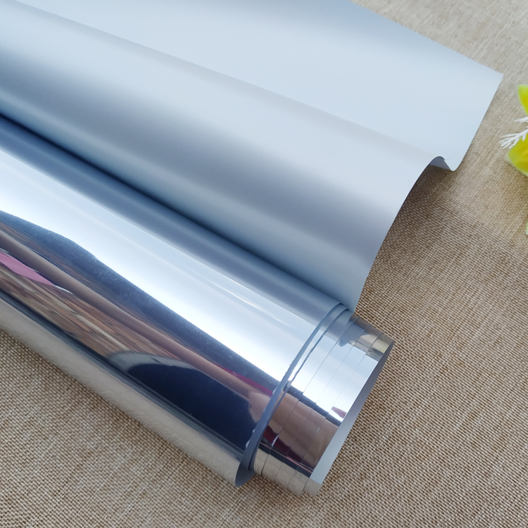 Anti-Transparent Frosted Silver Reflective Mirror Glass Film Sun Protection Window Sticker One-Way Transparent Insulation Film Sun Room