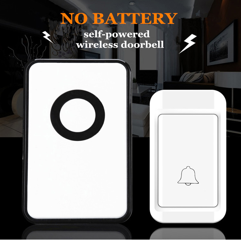 Waterproof self-powered doorbell wireless home without battery Intelligent long-distance electronic remote control