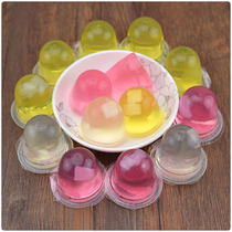 Bulk 500g Full box 9kg fruit flavor jelly small grain Childrens Day kindergarten school activities big gift package coconut pulp