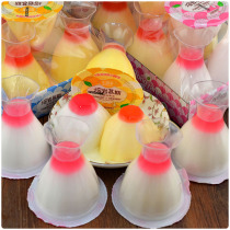 Student Dormitory Night Snack for hungry refreshments Lava Mousse Fruity Jelly 115g * 8 cups Summer Leisure Little snacks