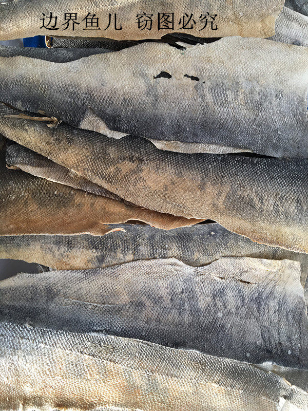 Heji family purely hand-made manicure fish skin