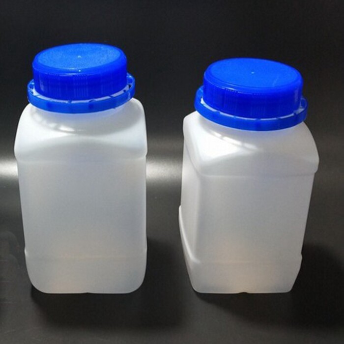 塑料蓝盖方瓶250ml500ml1000ml塑料瓶 试剂瓶 样品瓶 蓝盖方瓶