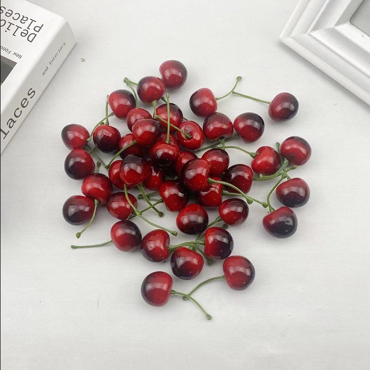 仿真水果蔬菜模型樱桃小水果果蔬摆件店铺橱窗装饰摆件拍摄道具详情8