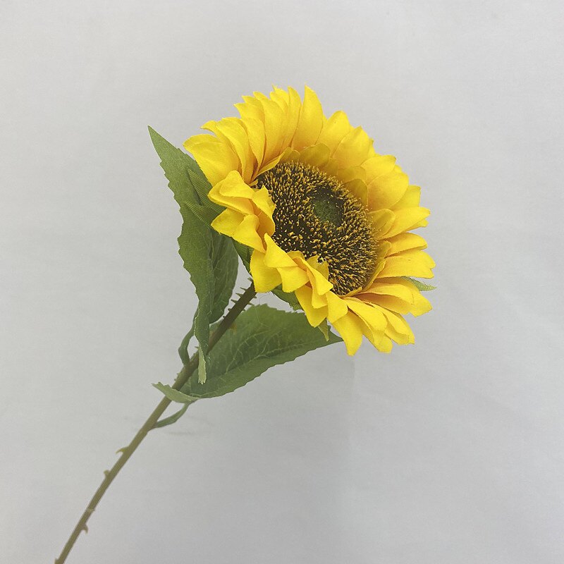 向日葵仿真花客厅摆设塑料假花摆件装饰品餐桌干花拍照道具大花束详情9
