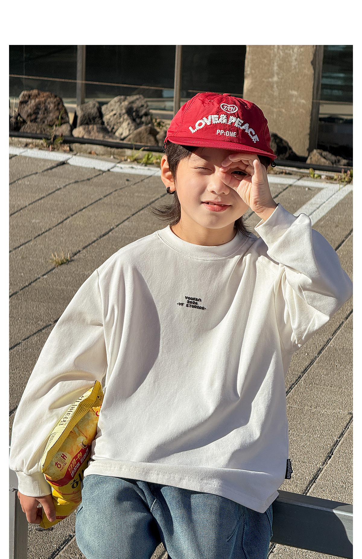 Boys' Sweatshirt Long-Sleeve T-Shirt White Base Shirt Early Autumn 2026 New Style for Older Children Boys' Top Clothing Outfit — 22