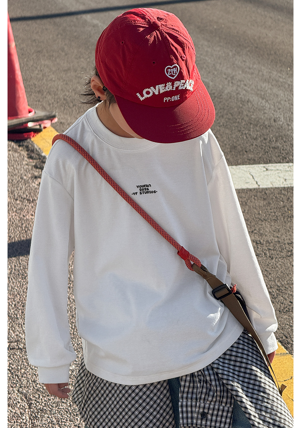 Boys' Sweatshirt Long-Sleeve T-Shirt White Base Shirt Early Autumn 2026 New Style for Older Children Boys' Top Clothing Outfit — 16