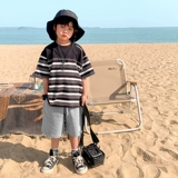 Спортивная летняя одежда, шорты, детские тонкие штаны для мальчиков