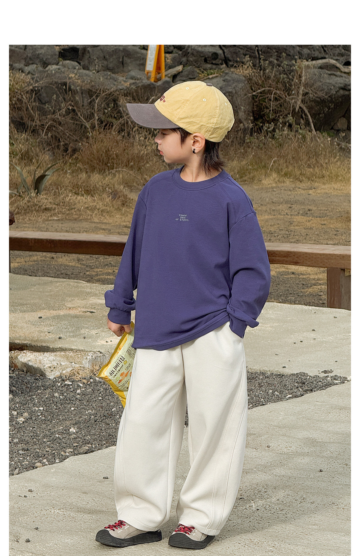 Boys' Sweatshirt Long-Sleeve T-Shirt White Base Shirt Early Autumn 2026 New Style for Older Children Boys' Top Clothing Outfit — 43