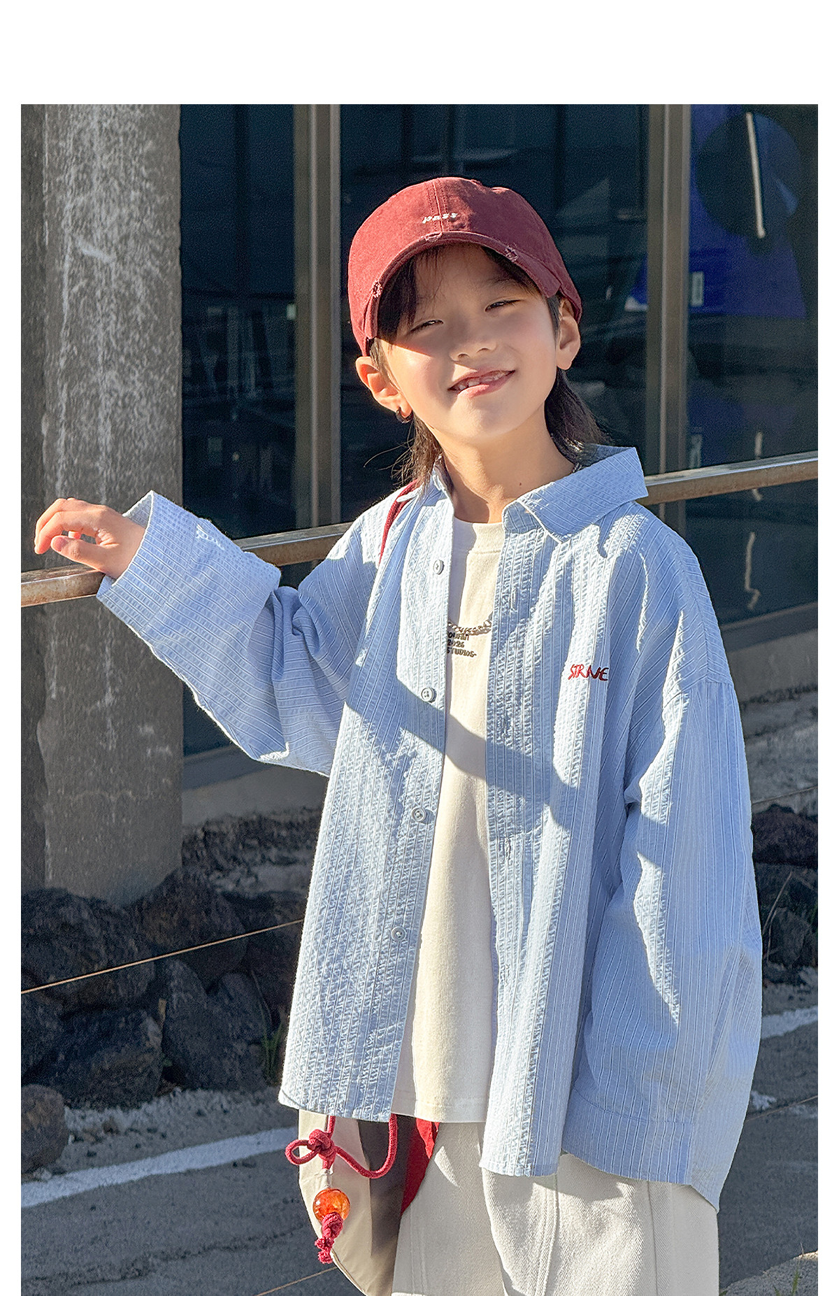 Boys' Sweatshirt Long-Sleeve T-Shirt White Base Shirt Early Autumn 2026 New Style for Older Children Boys' Top Clothing Outfit — 32