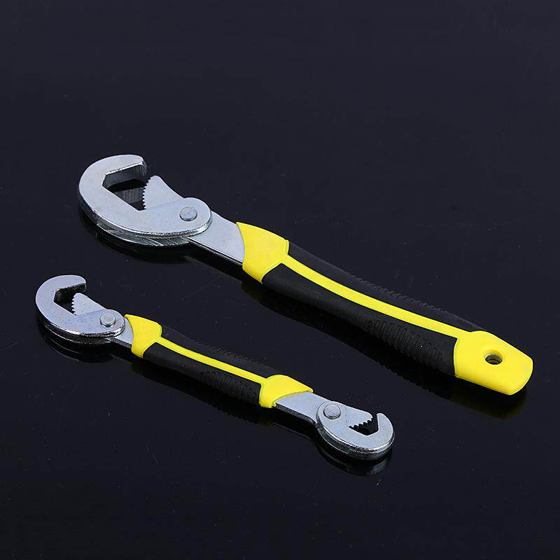 Universal wrench tool set movable opening wrench universal pipe wrench multi-function quick wrench for plumbing pipes