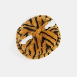 Тигр шляпа женщина 2023 Осень и зима Новый продукт плюшевая шляпа Tiger Lady Tiger Year Mite Fur, тигр, тигр, кожаная шляпа с дыними