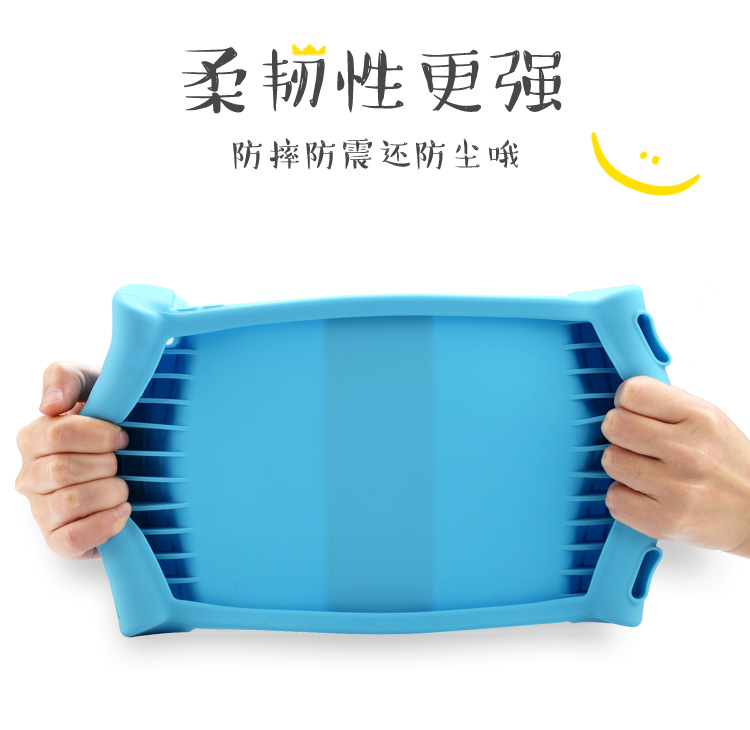 Táo iPad2 bảo vệ tay áo iPad4 đầy đủ đóng gói silicone thả cartoon iPad3 tablet trường hợp vỏ - Phụ kiện máy tính bảng bao da ipad pro 11 2020