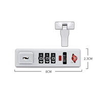 S071#Таможенный замок слева (серебристый)