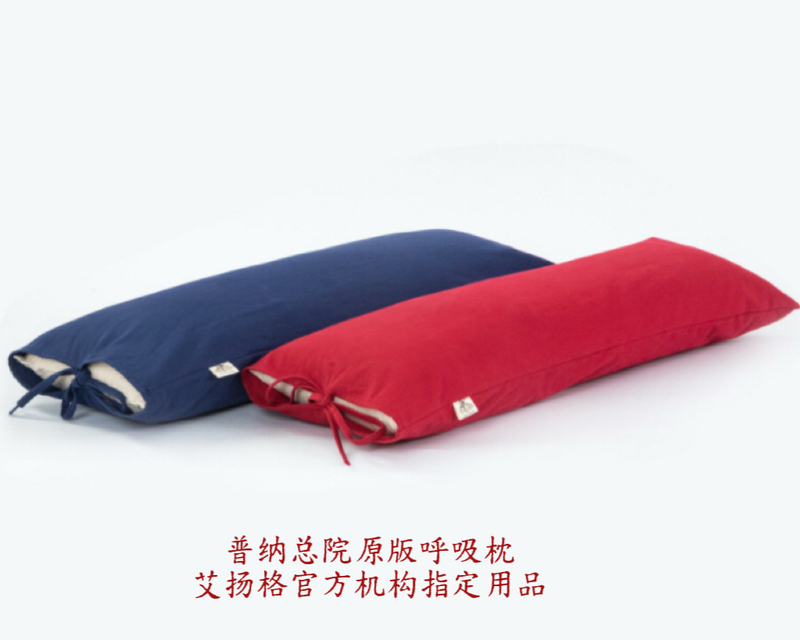 Authentic Pune Institute Original Standard Size Pure Cotton Iyengar Breathing Pillow for Pranayama Meditation, Detachable