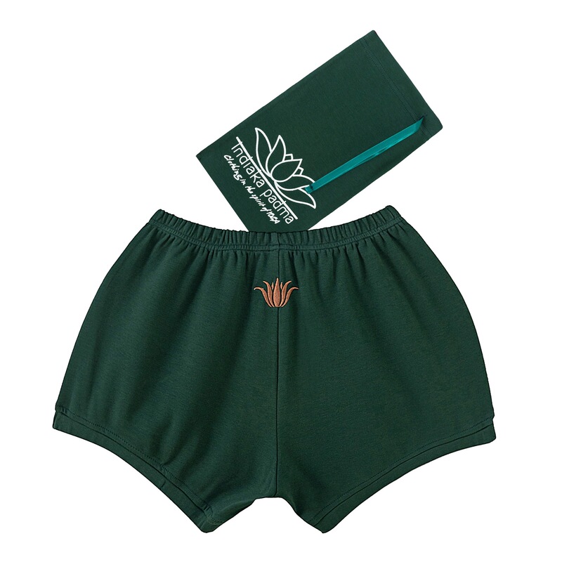 Authentic Iyengar Lotus Shorts Yoga Shorts Lantern Pants Slimming Leg-Lengthening Pure Cotton Soft Sweat-Absorbent