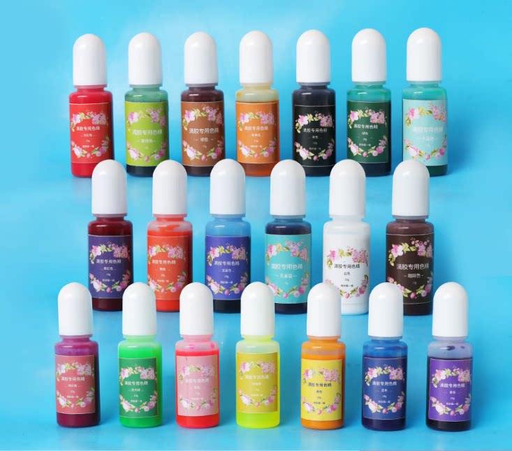 Imported epoxy resin color essence Epoxy dyeing color paste color paste high concentration Epoxy resin toner