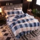 San hô chăn đơn mảnh dày Fala mùa đông flannel tóc ngắn ấm áp nam sinh viên đơn đôi chăn che nữ - Quilt Covers