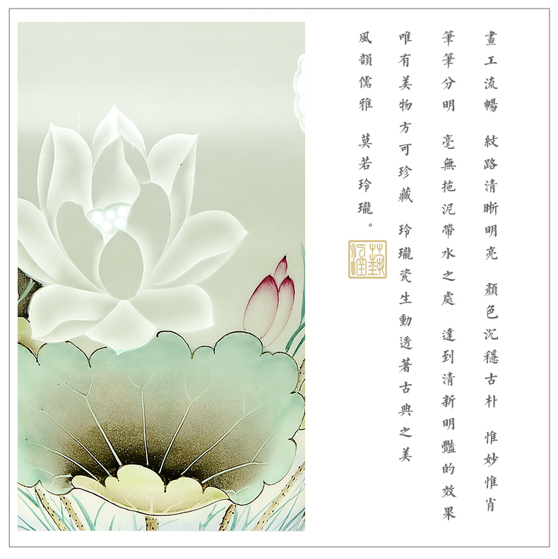 Jingdezhen ceramic knife clay hand - made vases, flower arranging Chinese style household living room TV cabinet decoration handicraft furnishing articles