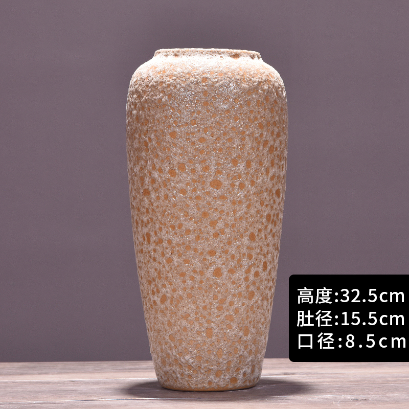 Jingdezhen ceramic POTS restoring ancient ways clearance rule coarse pottery dry flower arranging flowers water raise floret bottle flowerpot furnishing articles sitting room