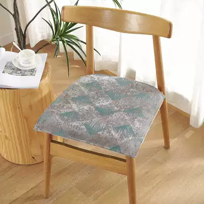 Chenille four seasons universal chair cushion Fabric seat cushion Non-slip office seat cushion Student stool dining chair cushion Seat cushion