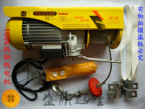 Micro electric hoist 220V small electric hoist electric crane Household small crane light and labor-saving lifting tools Guangxi