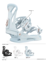 2022 UNION snowboard fixer women JULIET all-around flat flower sliding fixer