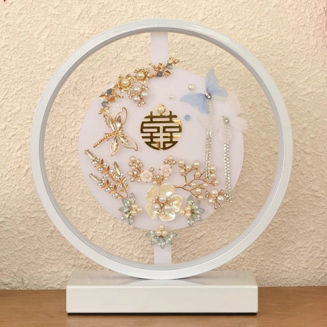 Creative Wedding Everlasting Light Lamp Gift for Newlyweds, Bedside Lamp for Wedding Room, Bedroom Gift for Bride, Wedding Gift, Dowry Lamp