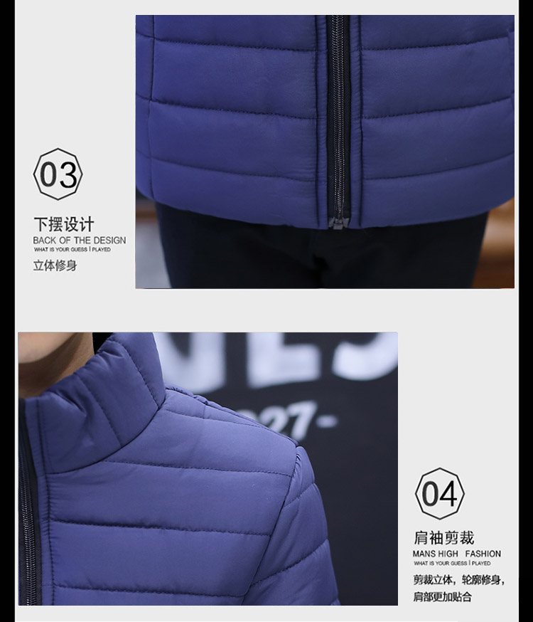 Áo chống rét dày cho nam giới áo khoác cotton nam mùa đông đặc biệt áo khoác mùa đông phiên bản Hàn Quốc của xu hướng áo khoác cotton đoạn ngắn áo dạ nam hàn quốc