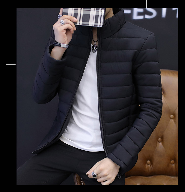 Áo chống rét dày cho nam giới áo khoác cotton nam mùa đông đặc biệt áo khoác mùa đông phiên bản Hàn Quốc của xu hướng áo khoác cotton đoạn ngắn áo dạ nam hàn quốc