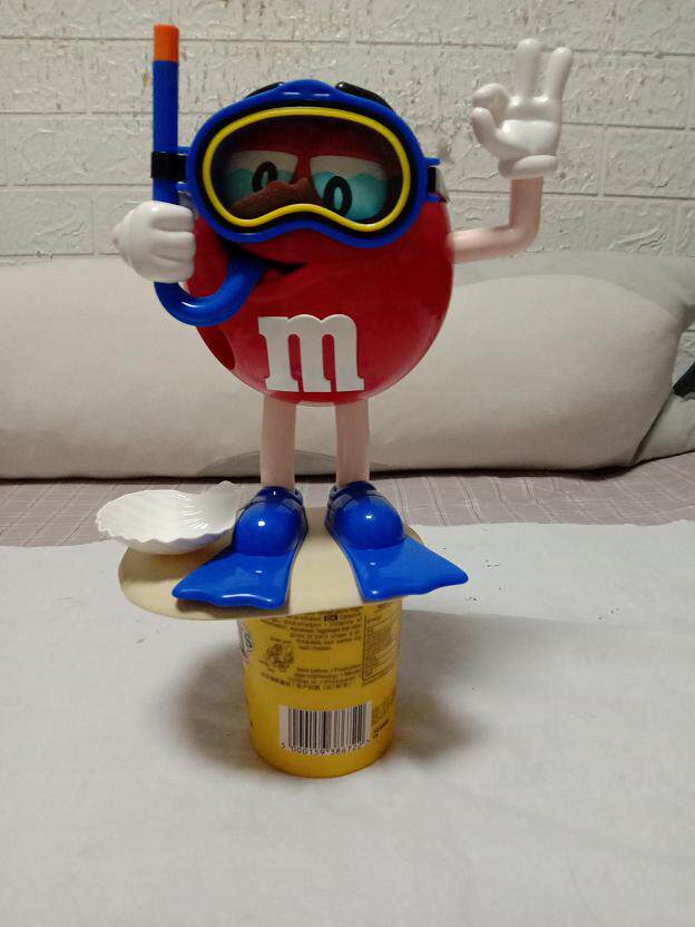 Big M Bean Candy Machine Toy Ornament (function is normal, see picture and description) box 3