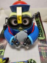 Second-hand toys Universal Studios Beijing souvenir Minion popcorn bucket (see picture and description) small box