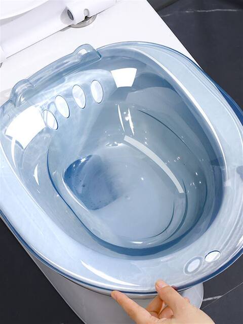 Antibacterial Bidet, Women's Special Butt-Washing Basin Artifact, Pregnant Women's Cleaning and Soaking Men's Squat-Free Toilet Basin