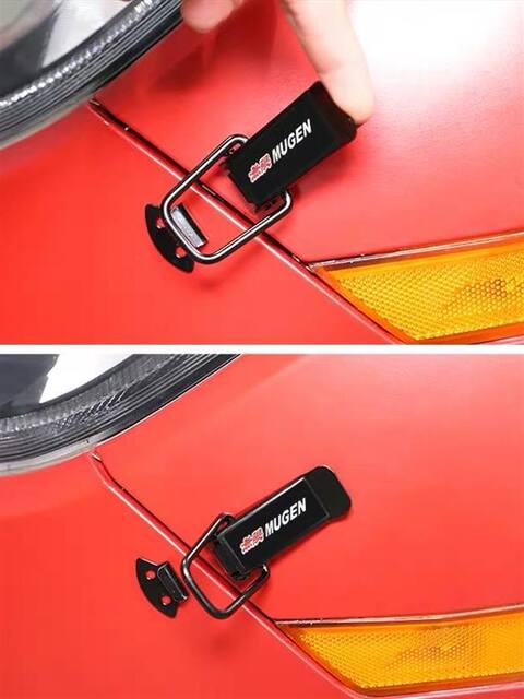 Car Bumper Buckle Pull Hook Modified Surround Fixed Lock Front Bumper Front Bumper Trunk Buckle Universal