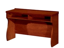 Conference Training Table Walnut Red Brown Solid Wood Leather Training Strip Table with Blocking Strip Drawer 234 Table