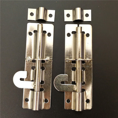 Factory direct stainless steel anti-theft bolt high quality door dressing room bolt stainless steel square bolt