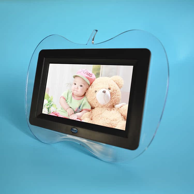 Nhà máy 7 inch đặc biệt với đèn LED kỹ thuật số khung ảnh HD Album ảnh điện tử mỏng 800 * 480 quà tặng doanh nghiệp