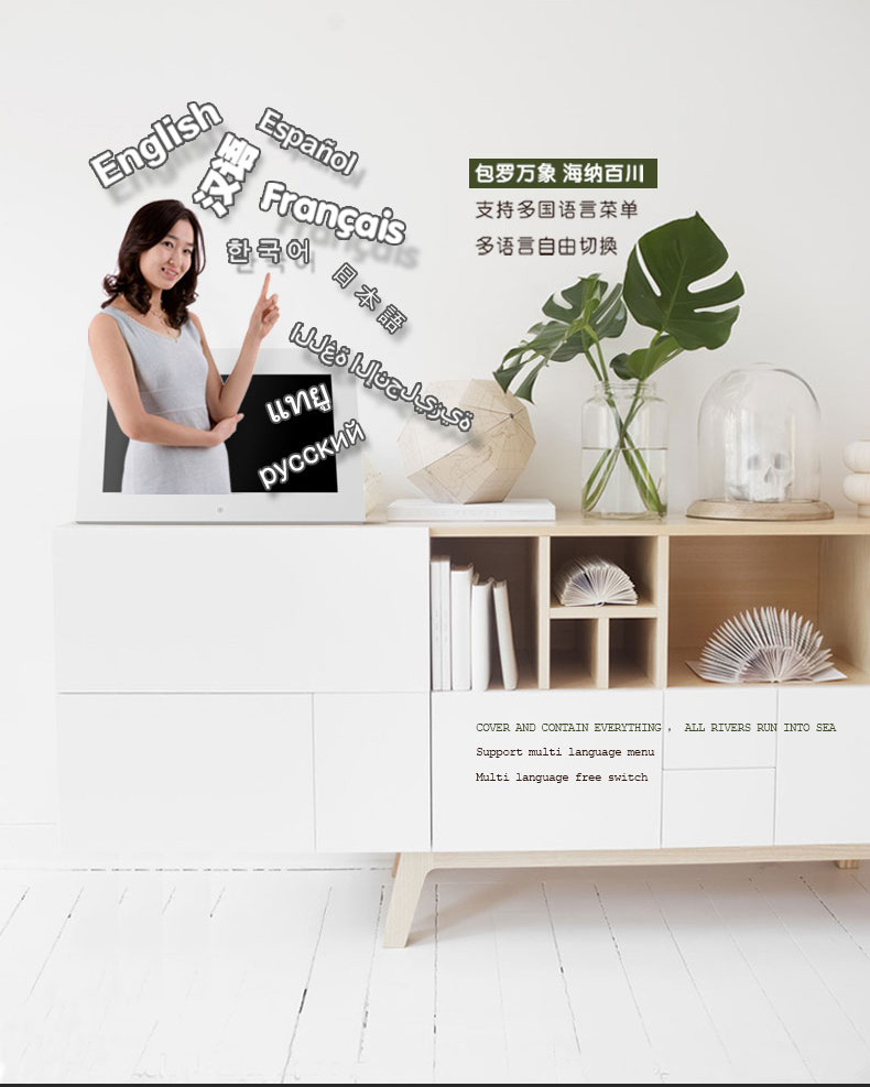 15 inch khung hình / 17 inch / 19 inch ảnh kỹ thuật số khung hình / ảnh kỹ thuật số / điện tử album - màn hình độ nét cao - Khung ảnh kỹ thuật số khung tranh điện tử