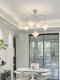 Bauhaus Restaurant Living Room Glass Chandelier High-End French Mid-Century Designer Bedroom Staircase Creative Star Lamp