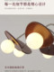 French-Style Vintage Lighting Magic Bean Chandelier Living Room Lamp 2026 New Model Hall Main Light Retro Solid Wood Lamp Dining Room Chandelier