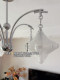 Bauhaus Restaurant Living Room Glass Chandelier High-End French Mid-Century Designer Bedroom Staircase Creative Star Lamp