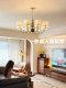 Shell Chandelier, French-Style Living Room Lamp, High-End Vintage Style, High-End Art, Warm Bedroom, Dining Room Main Light, Hall Light