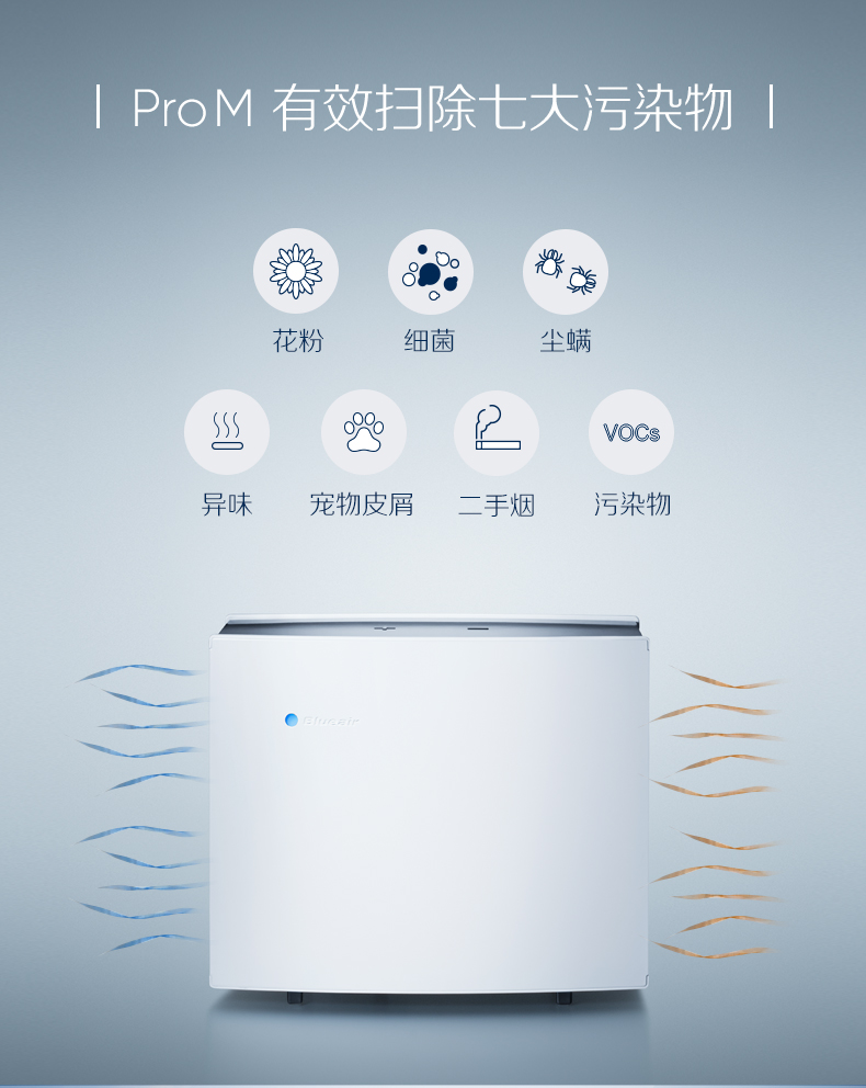 may loc khong khi lg Máy lọc không khí thông minh Blueair / Muyal Pro M Làm mờ hiệu quả 甲醛 Formaldehyd PM2.5 máy lọc khí xiaomi