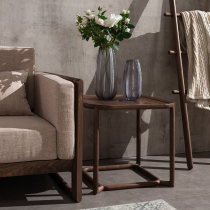 Sanchen new Chinese black walnut side table Nordic simple tea table corner sofa companion table