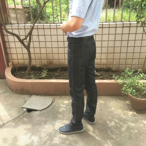 劲霸男装新款直筒商务休闲裤