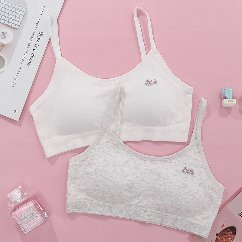 Development period small vest junior high school students 12-14-16 years old high school girls bra big boys girls girls underwear thin