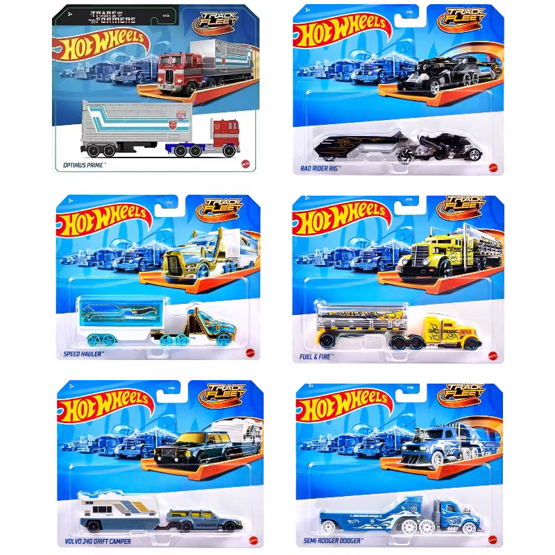 New Hotwheels Hot Wheels Sports Car Track Transporter Series Transformers Toy Car Model
