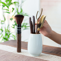 Tea ceremony six gentlemen set kung fu tea set kung fu accessories tea clip tea clip tweezers tea spoon tea needle pot pen brush